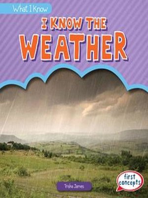 cover image of I Know the Weather